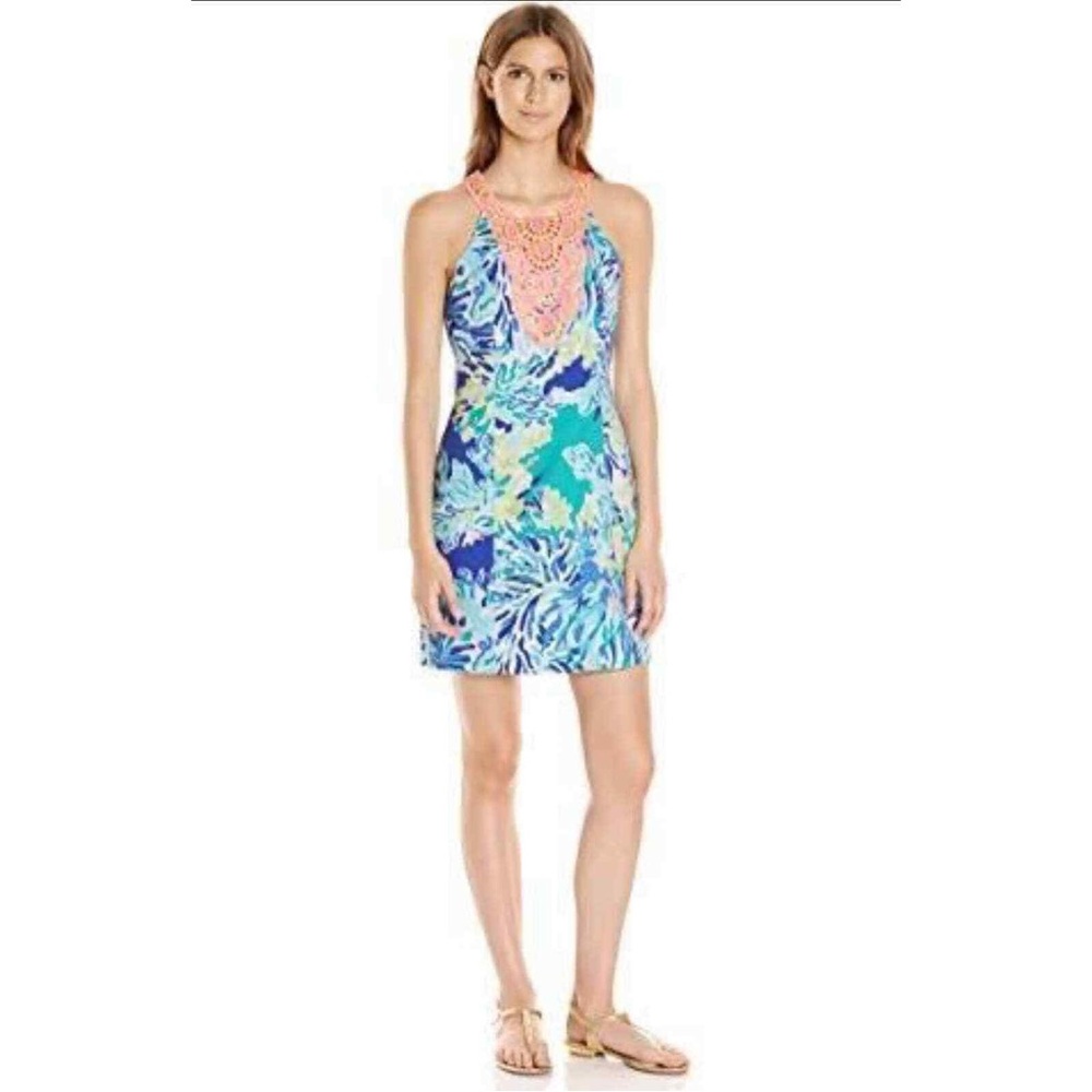 Lilly Pulitzer Wade and Sea Pearl Shift Dress